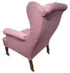 Completed chair from back corner