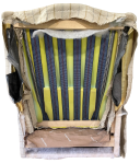Chair back removed