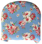 The covered seat base.