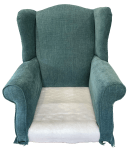 The inner arms - with arm fronts - added, followed by the inner back