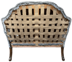 Chair back - webbing exposed