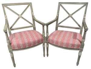 The two finished chairs.