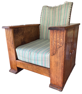 The chair on arrival.