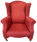 New fabric on with seat front to finish.